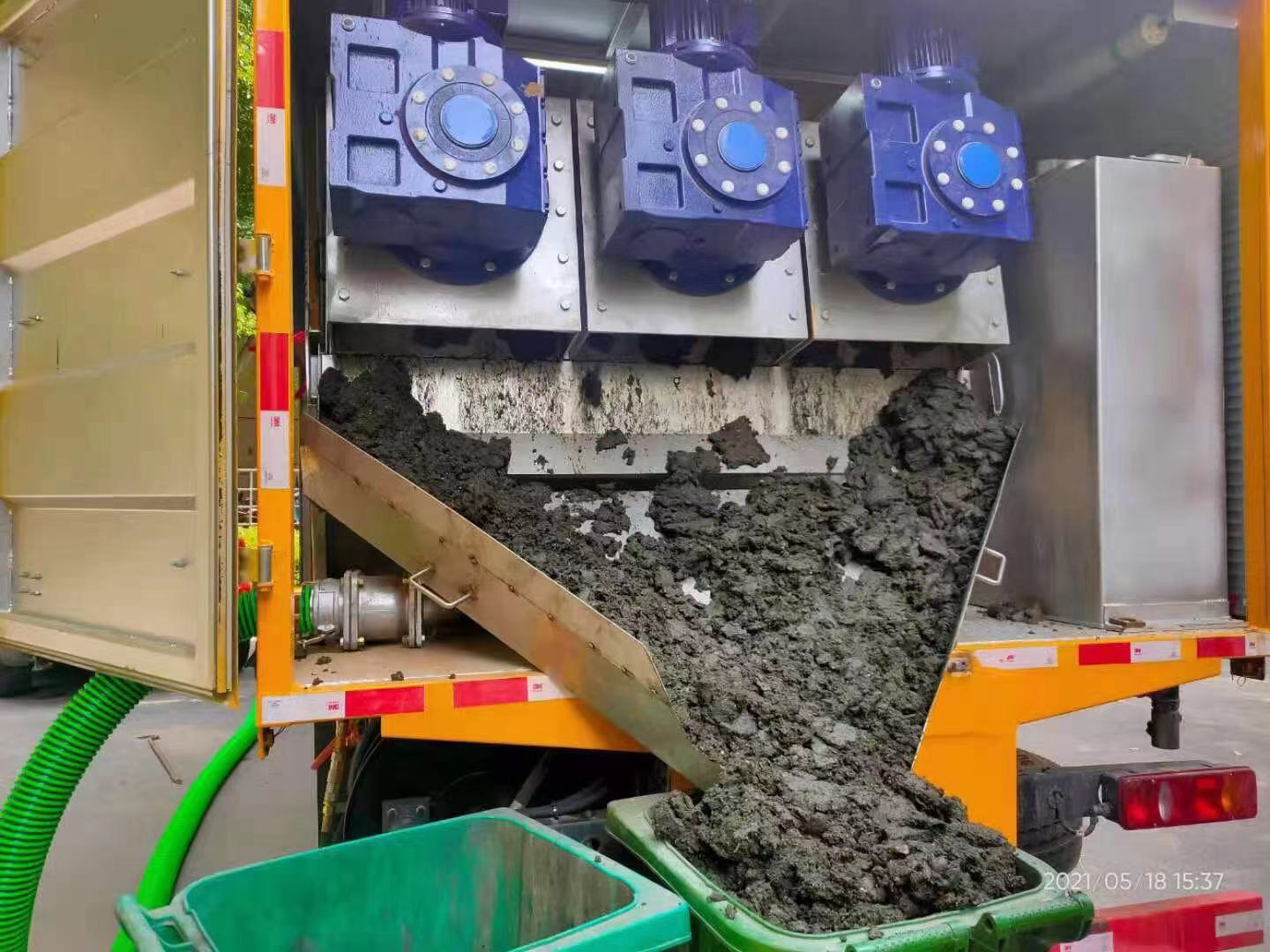 海城化粪池清掏城市维护站-泥浆净化干湿分离处理